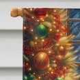 thumbnail image 6 of Carolines Treasures DAC4159CHF 40 x 28 in. Unisex Siberian Husky & Santa Claus Polyester House Flag, 6 of 7
