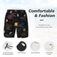 thumbnail image 3 of Fotbe Galaxy Traje de Baño para Hombre – Shorts de Natación de Secado Rápido con Forro y Bolsillos-Large, 3 of 6