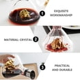 thumbnail image 2 of IFANLANDOR 1Pack Cool Decanter with Fast Decanting Function for Wine Connoisseurs and Parties, 2 of 8