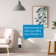 thumbnail image 5 of Outlet Wall Mount for Blink Sync Module 2 with Short Cable,Save Space Easy Move Easy Installation No-Drilling Mounting, 5 of 5