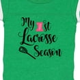 thumbnail image 4 of Inktastic My 1st Lacrosse Season Girls Baby Bodysuit, 4 of 5