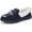 Navy Blazer, variant on Women's Claribel Orthotic Supportive Slipper Tan Microfiber 10W