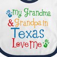 thumbnail image 4 of Inktastic Texas Grandma Loves Me Boys or Girls Baby Bib, 4 of 4