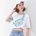 thumbnail image 6 of DAKIMOE Fanny Packs Purse Crossbody Belt Bag Waist Packs with Letter 4 5 6 7 8 9 10 11 12 13 Year Old Personalized Birthday Gift for Christmas Teens Sister Her, 6 of 7
