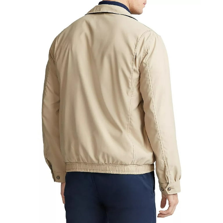 Polo Ralph Lauren Men s Microfiber Windbreaker Jacket Khaki XXL