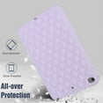 thumbnail image 4 of Allytech Case for 7.9 inch Apple iPad mini 4/5, Slim Luxury Diamond Pattern [Camera Protection] Shockproof Soft TPU Back Case Compatible with iPad mini 4/5 - Purple, 4 of 7
