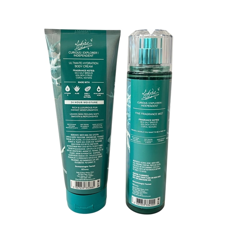 【新品未使用】Bath & Body Works アリエル5点セット Bath & Body Works Ariel Mist and Body Cream Set, Marine Fragrance