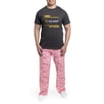 thumbnail image 5 of CafePress - Proud Army Boyfriend White And Gold - Men's Loose Fit, Cotton - 2 Piece Pajama Set, 5 of 7