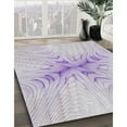 thumbnail image 2 of Ahgly Company Indoor Rectangle Patterned Lavender Purple Novelty Area Rugs, Swatch Sample, 2 of 6