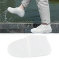 thumbnail image 4 of Funda de silicona antideslizante para zapatos para adultos de silicona elástica color blanco para lluvia impermeable protector antideslizante suela antideslizante, 4 of 8