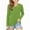 Green, variant on Efsteb Girls' Long Sleeve Shirts V Neck Dressy Casual Blouses Casual Fashion Comfy Cute Tops Solid Color Loose Blouses (Green,9 Years)