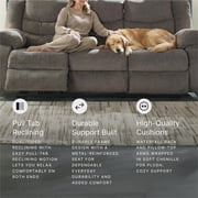 Signature Design by Ashley Tulen Reclining Sofa in Gray