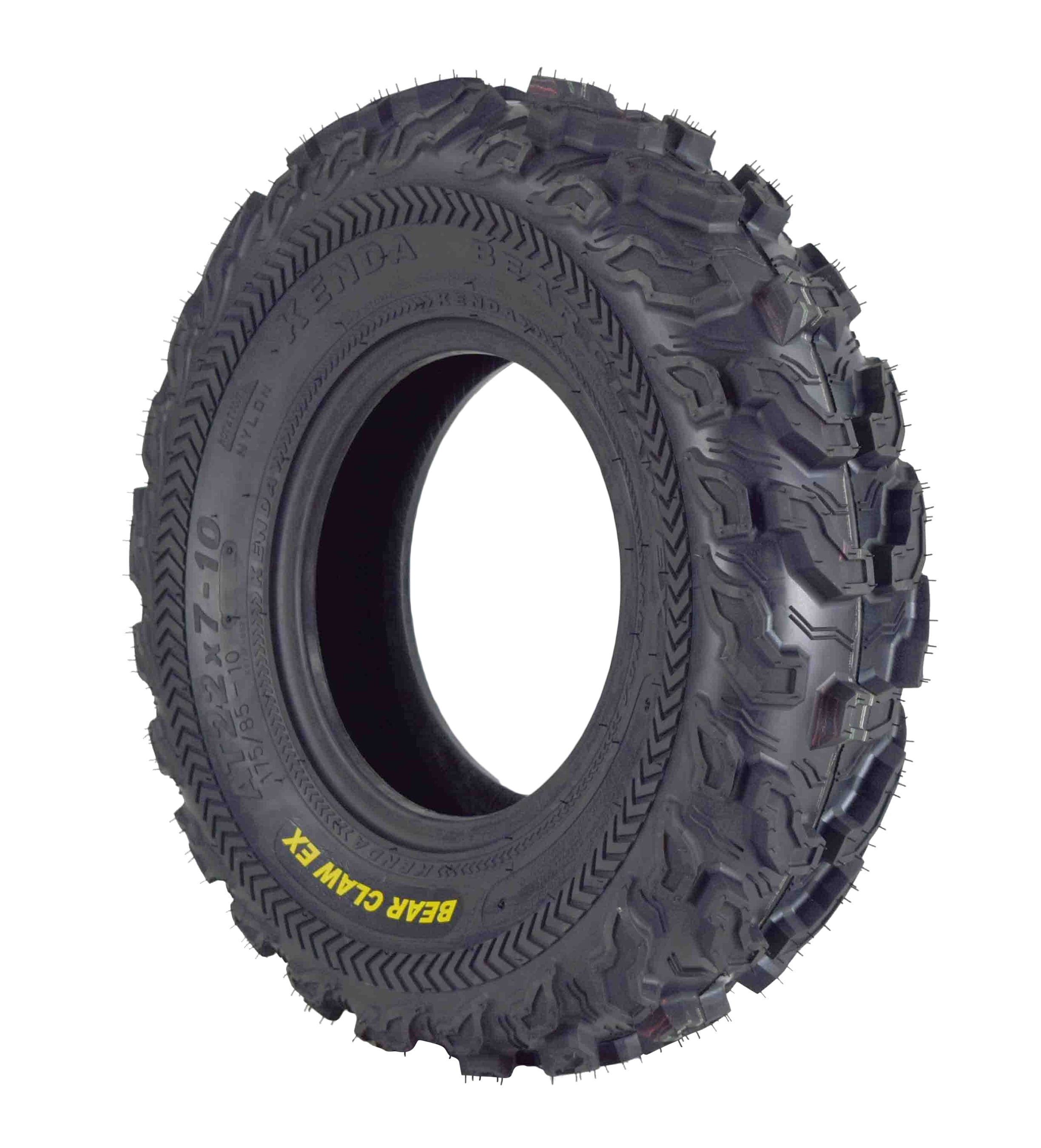 kenda-bear-claw-ex-22x7-10-front-atv-6-ply-tire-bearclaw-22x7x10-single
