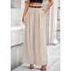 thumbnail image 3 of Pantalones de trabajo PRETTYGARDEN 2025 de cintura alta y pierna ancha para mujer, 3 of 8