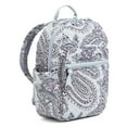 thumbnail image 3 of Vera Bradley Women's Cotton Small Backpack Soft Sky Paisley, 3 of 7