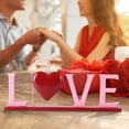 thumbnail image 3 of Kezqiaxn Valentines Day Digital Photo Frame Clearance, Pink Wedding Gifts for Couples Heart Shape Picture Frame, Wooden Photo Frames for Husband Wife Anniversary Gifts Picture Frame Pink, 3 of 8