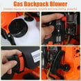 thumbnail image 6 of Floseru Professional Gas Powered Backpack Leaf Blower – 2 Stroke High-Performance 80CC / 900CFM Blower System with Comfort Design for Complete Property Maintenance, 6 of 9
