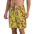 thumbnail image 2 of Goofa Maillot de Bain Homme Imprimé Poulet Séchage Rapide Été Short de Plage-TTG, 2 of 6