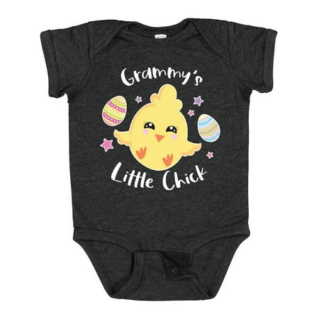 

Inktastic Happy Easter Grammy s Little Chick Girls Baby Bodysuit