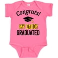 thumbnail image 3 of Inktastic Congrats My Daddy Graduated with Cap Boys or Girls Baby Bodysuit, 3 of 5