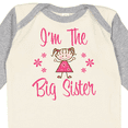 thumbnail image 4 of Inktastic The Big Sister Girls Long Sleeve Baby Bodysuit, 4 of 5