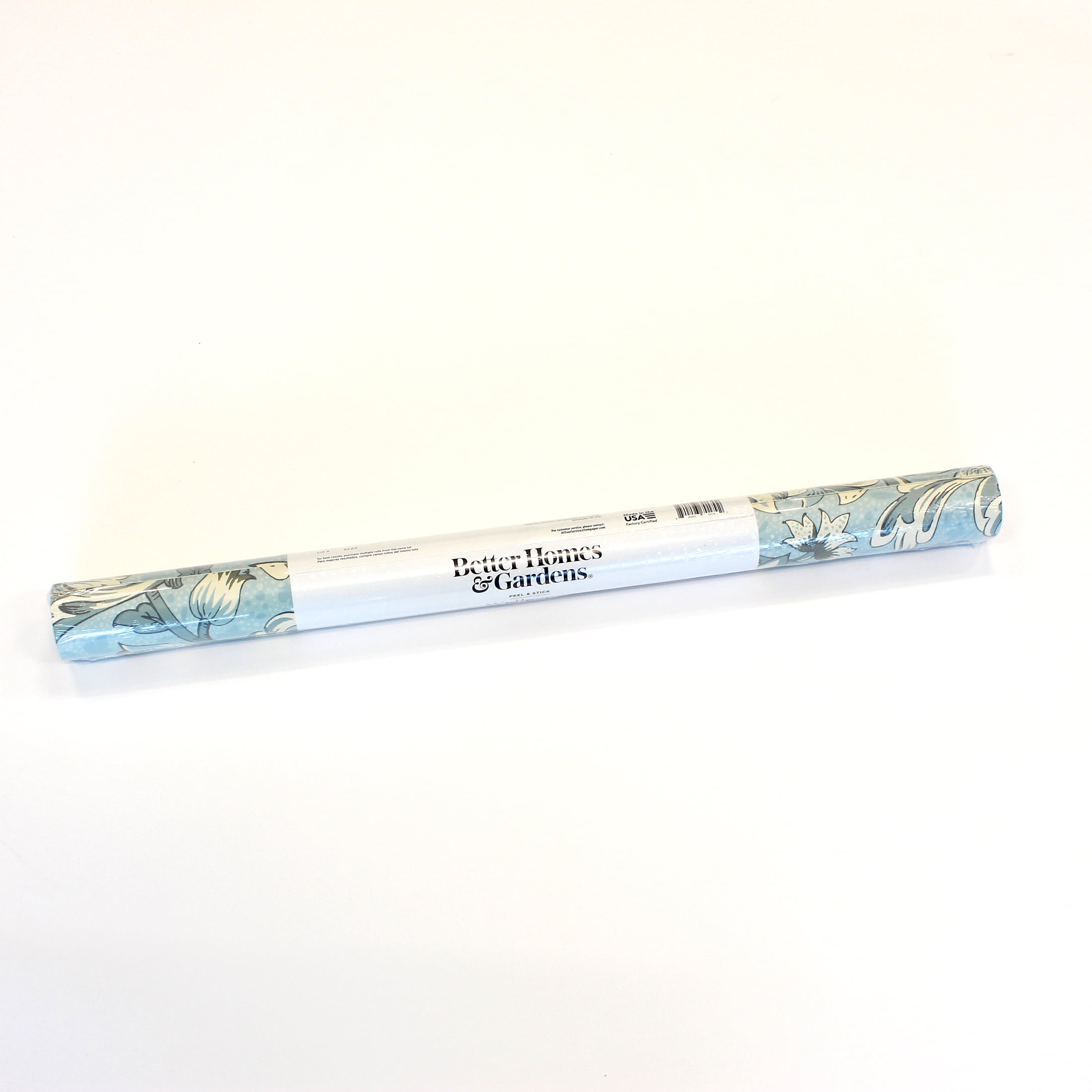 Better Homes & Gardens Teal Isolda Jacobean Peel and Stick Wallpaper, 20.5" x 18'
