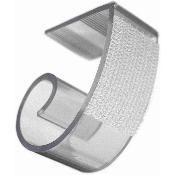 TableLinensforLess Table Skirting Clips for (Lifetime) 2.0" to 2.125" Table Edge, 1" Clip Width, (25 Pack) (SMC)