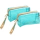thumbnail image 1 of Laklulu Bolsas de almacenamiento impermeables Bolsa de aseo con cremallera transparente de PVC con asa, 1 of 5