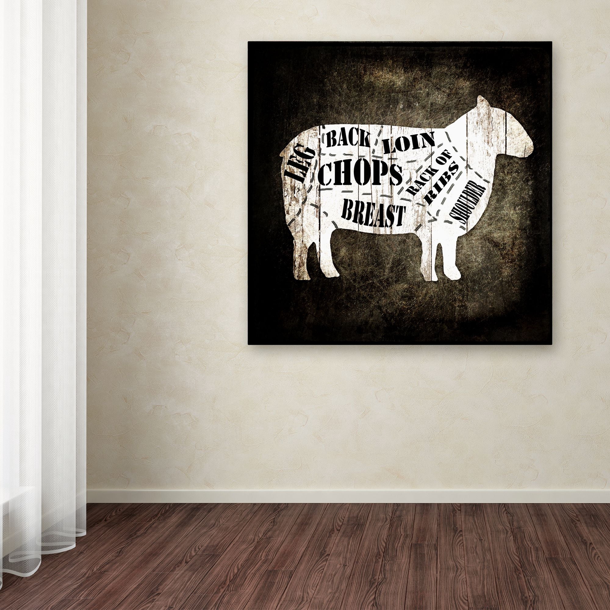 Butcher Shop IV' Canvas Art by LightBoxJournal