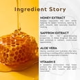 thumbnail image 4 of Honey Saffron Body Lotion – 500ml | 16.91 fl.oz - Deep Hydration Moisturizer with Aloe Vera & Vitamin E for Glowing, Soft Skin – Lightweight Daily Lotion for All Skin Types (Men & Women), 4 of 12