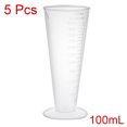 thumbnail image 2 of 5 pcs Cilindros Medidores Transparentes de PP Graduados 100ml, 2 of 5