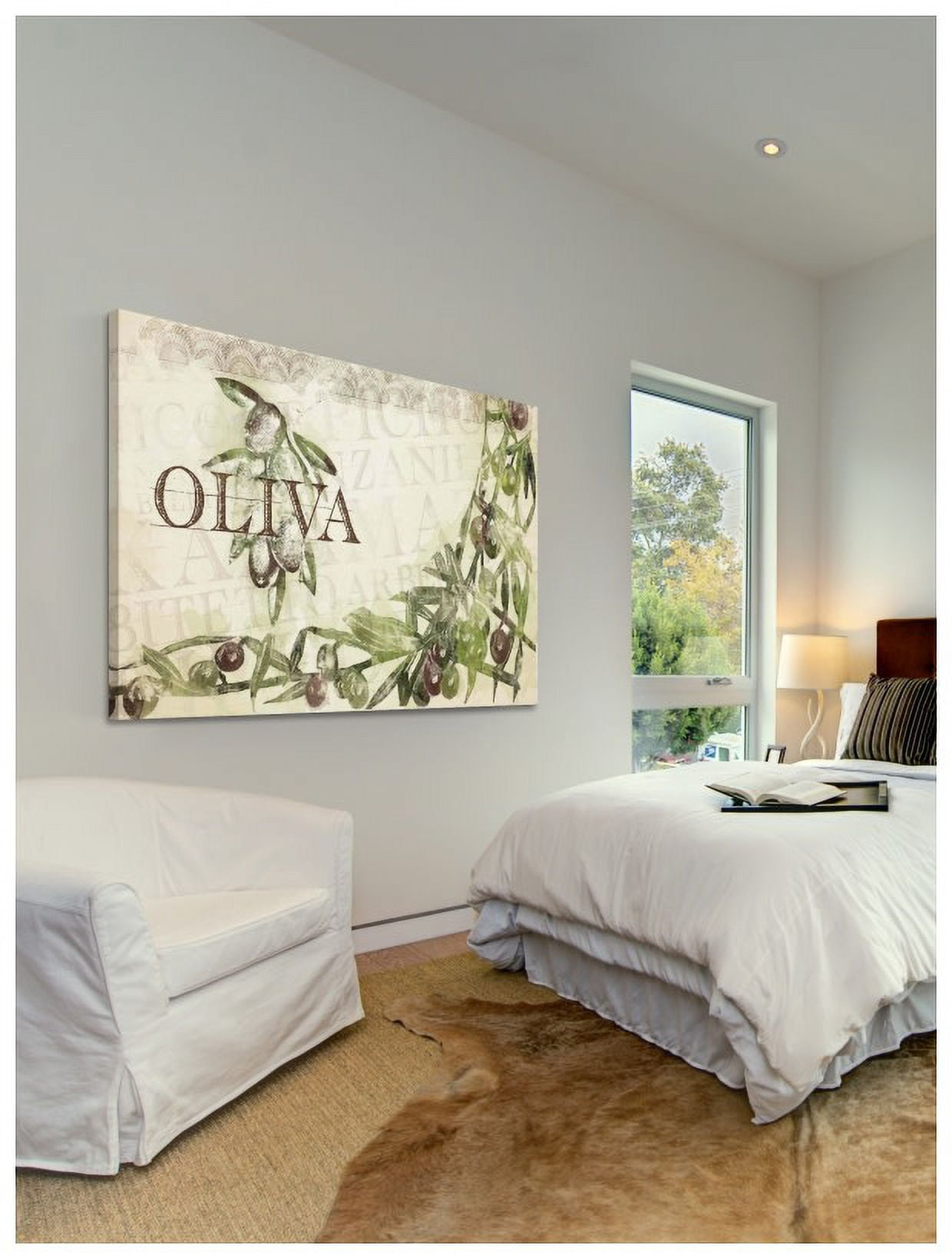 Marmont Hill "Olive" Painting Print on Canvas