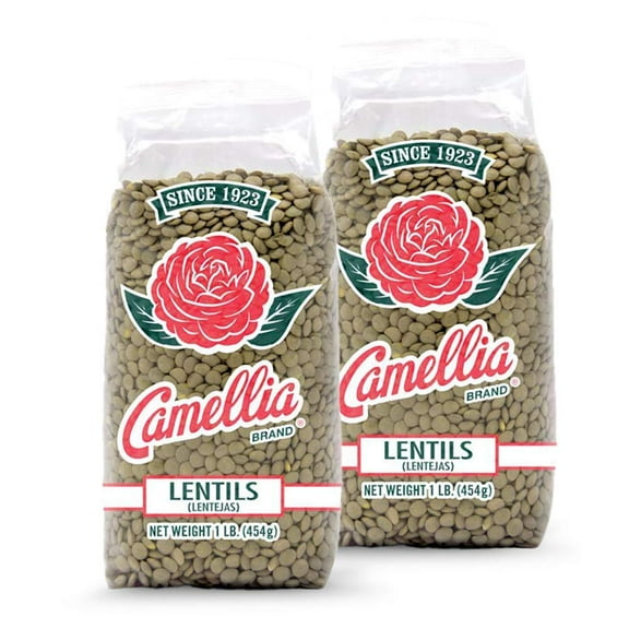 Camellia Lentils, 1 Pound (2 Pack)