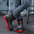 thumbnail image 3 of AUXDIQ Rain Boots Men Short Ankle Women Waterproof Rain Boots Outdoor Garden Shoes, 3 of 6