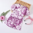 thumbnail image 3 of Fesfesfes Toddler Baby Kids Girls Boys Tie-dye Set T-shirt Tops Pants Casual Outfits, 3 of 9