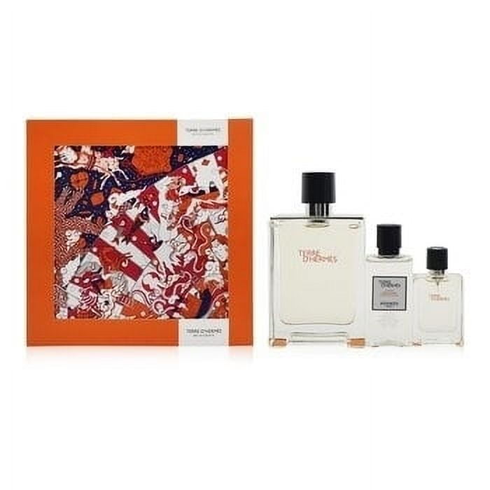 HERMES TERRE D'HERMES 3本セット Hermes Terre D'Hermes Parfum Gift Set - Includes 2.5 oz