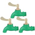 thumbnail image 3 of 3 Pcs Robinet Extérieur pour Buanderie Robinet Mural pour Piscine Robinet 1/2 Pouce, 3 of 9