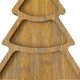 thumbnail image 4 of Wooden Serving Tray Christmas Tree Tray Plate for Home (Pointy Tree Divided), 4 of 5