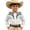 White, variant on Girls T Shirts Western Themed Long Sleeve Button Up Casual Print Shirt Baby Tees Army Green 4-5 Years