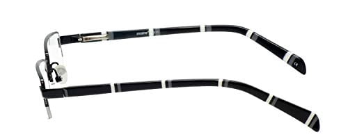 Seventeen 5311 Designer Reading Glasses in Black ; +1.50