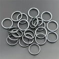 thumbnail image 5 of HOOUN 100pcs 4mm Natural Black Hematite Ring - Anxiety Balance Circulation, 5 of 5