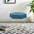 thumbnail image 5 of Homebeez Ottoman Foot Stool,Vanity Stool Chair,Modern Ottoman Footrest Stool,Sofa Bench Extra Seating for Living Room,Entryway,Office, 5 of 7
