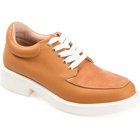 

Journee Collection Womens Tru Comfort Foam Aliah Flat 9.5 Tan