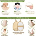 thumbnail image 3 of Esponja de lufa natural, paquete de 2 esponjas de lufa 100 % natural, esponja de lufa exfoliante para mujeres y hombres, perfecta para ducha, baño, spa, 3 of 7