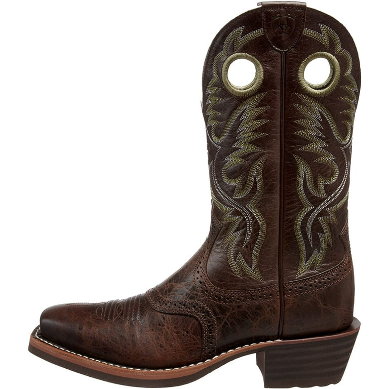 Ariat heritage roughstock shop round toe