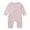 Purple, variant on larppty Newborn Baby Jumpsuit Romper, Hospital Outfit for Girls Boys, Toddler One-Piece Shirt Bodysuit with Buttons