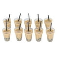 thumbnail image 1 of Milk Tea Charms, Dollhouse Mini Milk Tea Cups Adorable Interesting DIY  For Jewelry Craft DIY Earring, 1 of 8