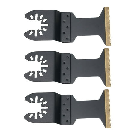 

3Pcs 42mm Oscillating Multitool Saw Blades for Nails Metal Screws Wood Plastic
