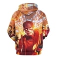 thumbnail image 3 of The Flash Mens Womens Novelty Hoodie 3D Print Pullover Hooded Long Sleeve Sweatshirts Tops Blouse with Pocket, 3 of 8