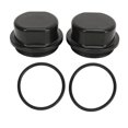 thumbnail image 2 of 2Pcs Trailer Hub Bearing Dust Cap 81143 Wheel Hub Dust Cap Cover for Boat Vortex Hub with 5 Bolts, 2 of 5